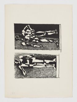 21 dessins de Picasso (Hélène Chez Archimède), 1955, Pablo Picasso