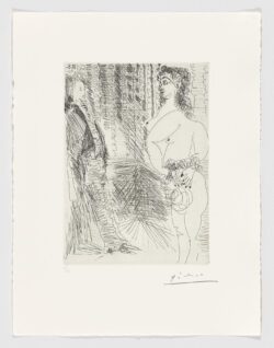 Le Cabinet particulier. Degas et une fille, Pablo Picasso