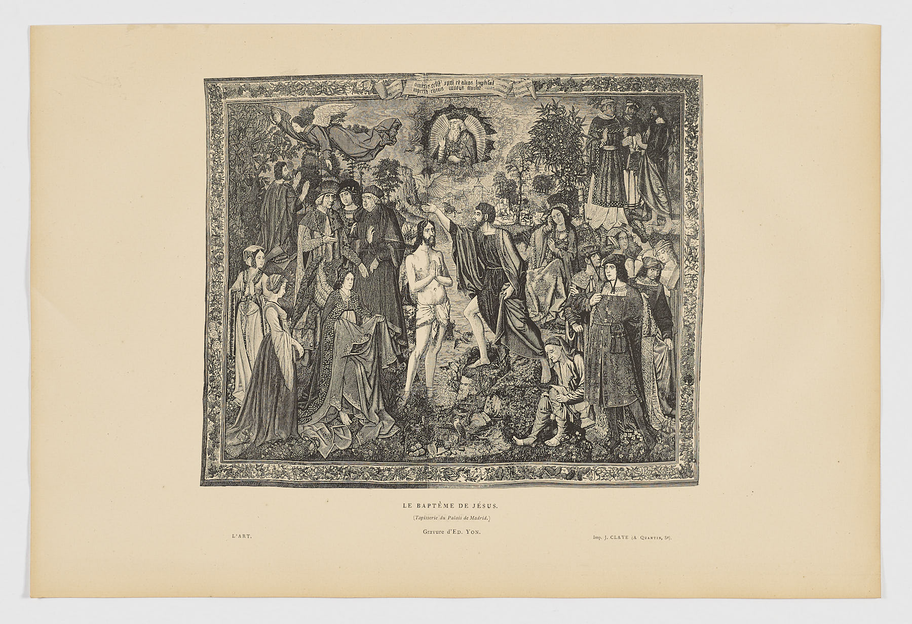 Le Baptême de Jésus