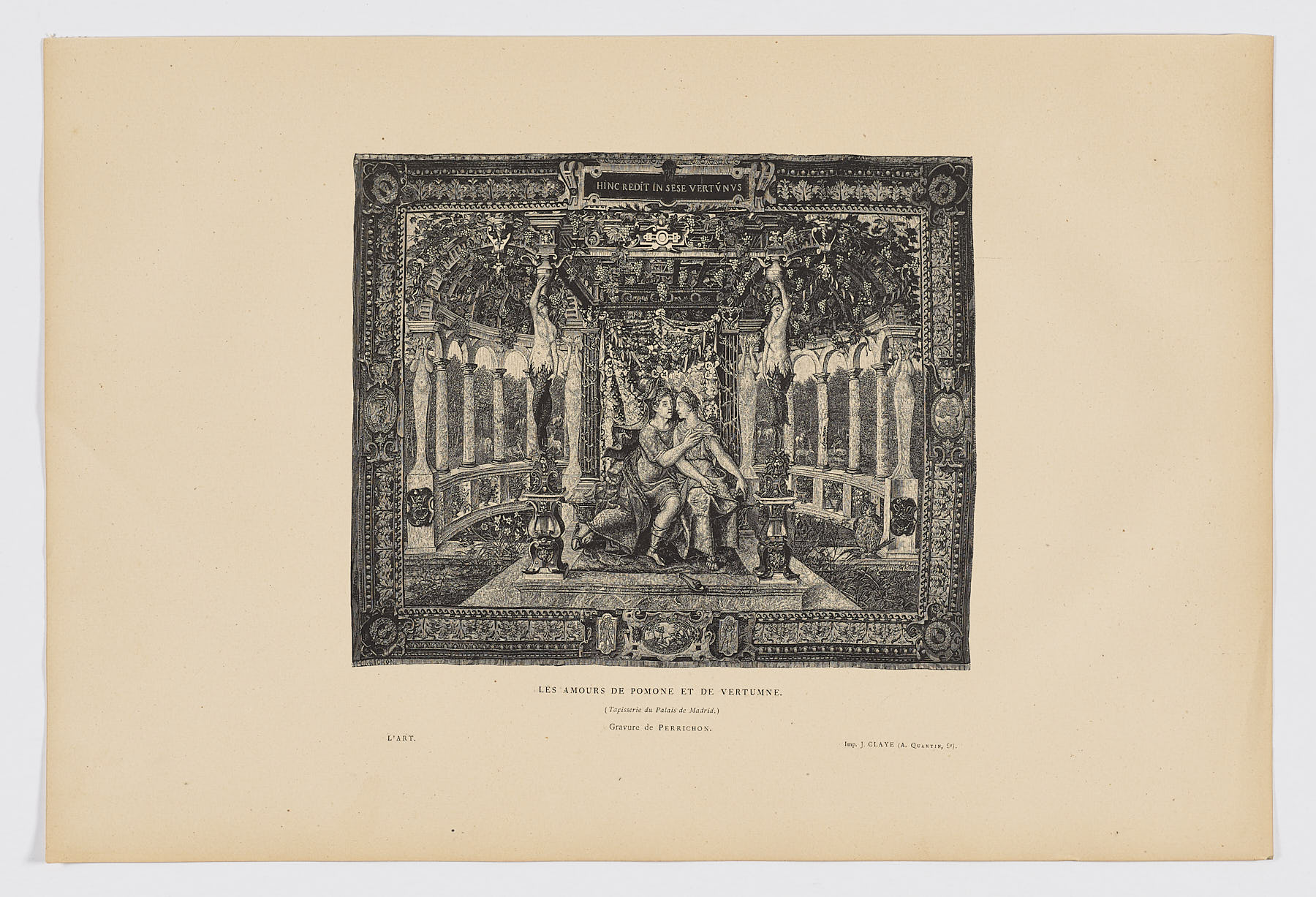 Les Amours de Pomone et de Vertumne