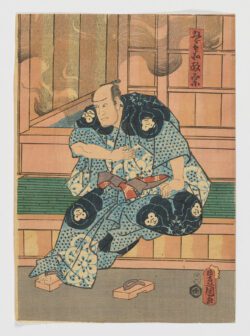 Ichikawa Danjûrô VI como Gorobei Masamune