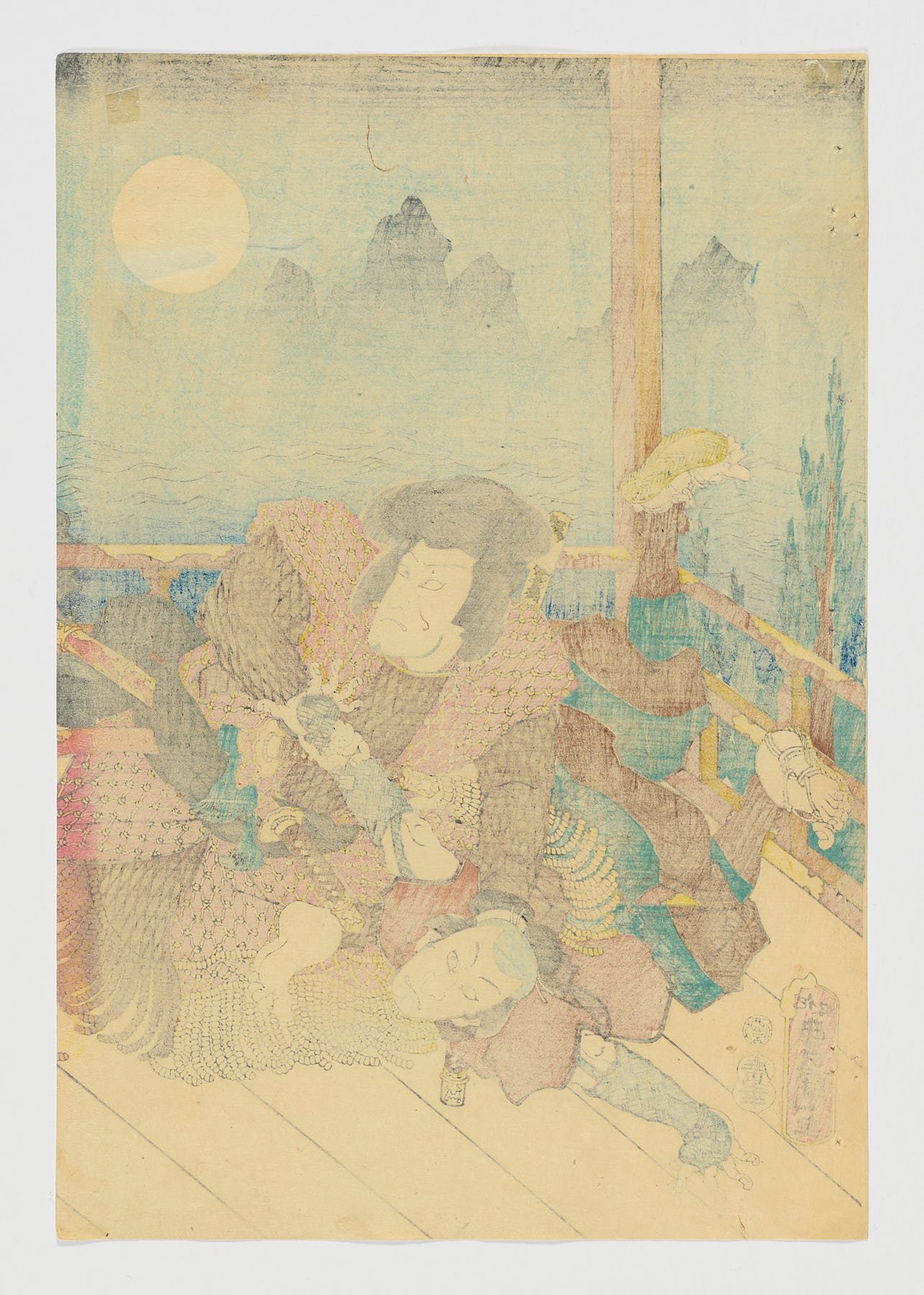 Escena de teatro kabuki - Imagen 2