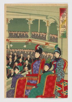 La Dieta Japonesa, período Meiji, 1890