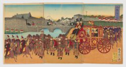 Go-hōren no zu "Vista del carruaje imperial del Fénix"