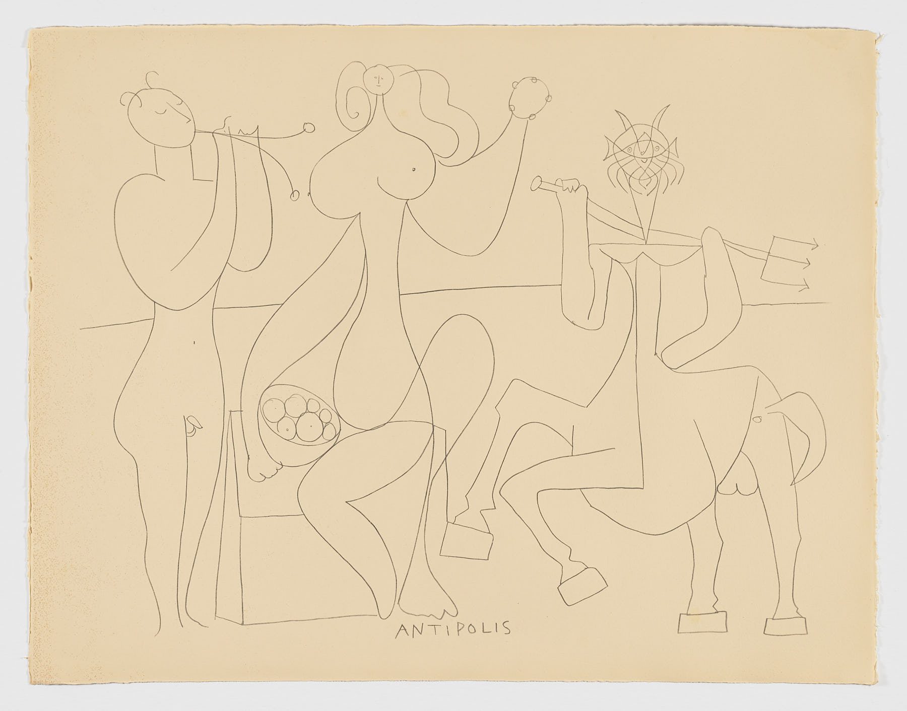 Mes Dessins d’Antibes, Pablo Picasso