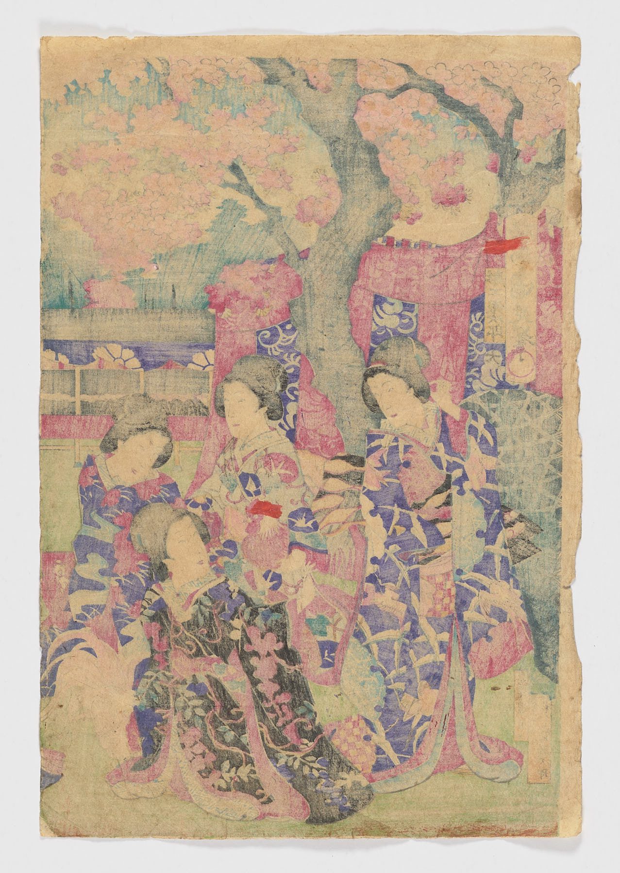 Mitsuuji Ôigawa yûran no zu - Imagen 2