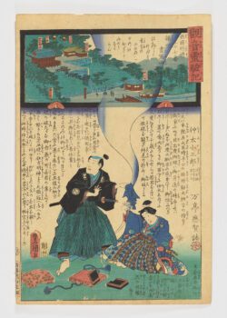 Shoshasan in Harima Province-Los milagros de Kannon (Kannon reigenki) (21)
