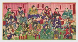 Actores de teatro kabuki