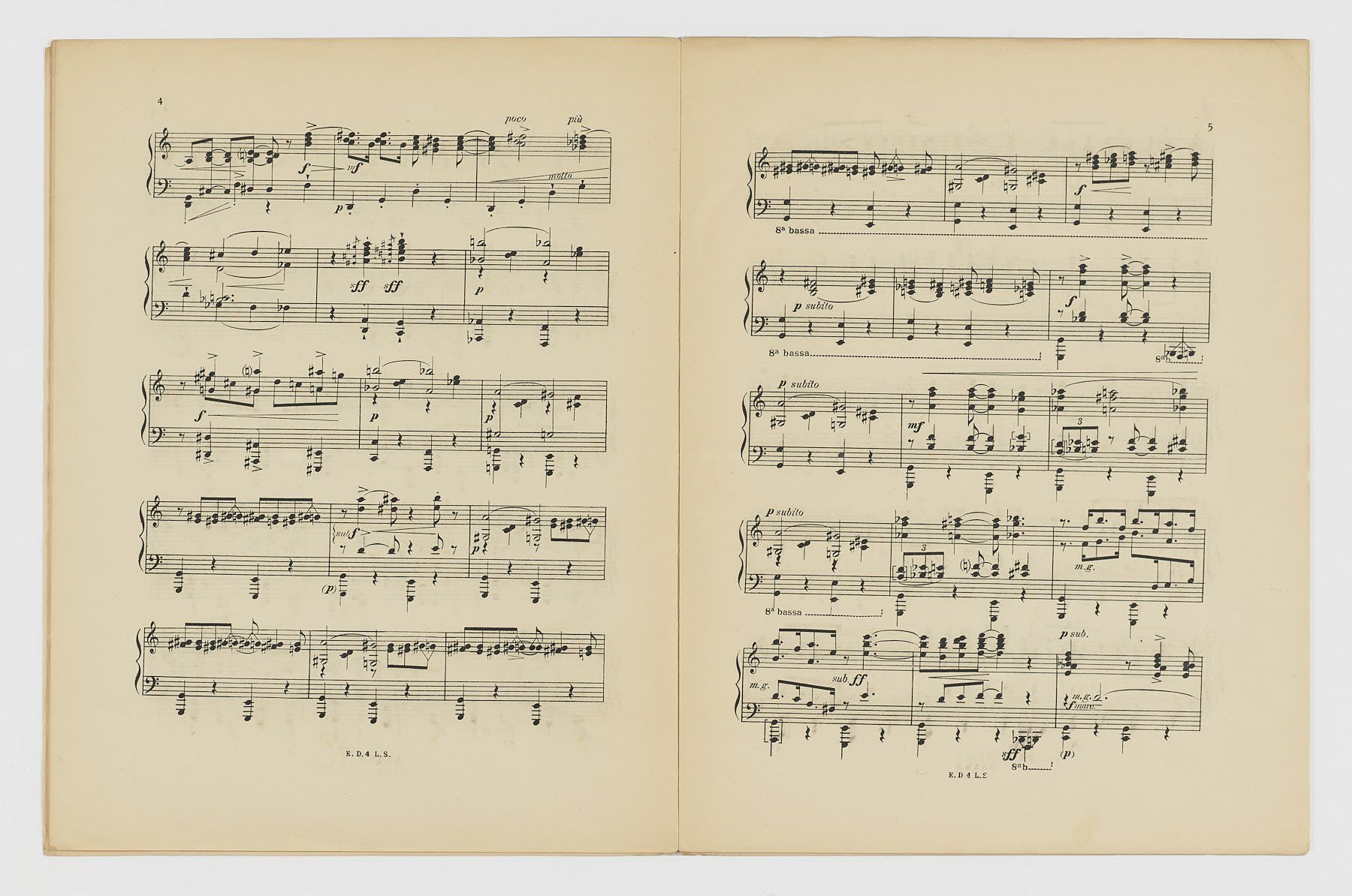 RAGTIME, Igor Strawinsky - Imagen 4
