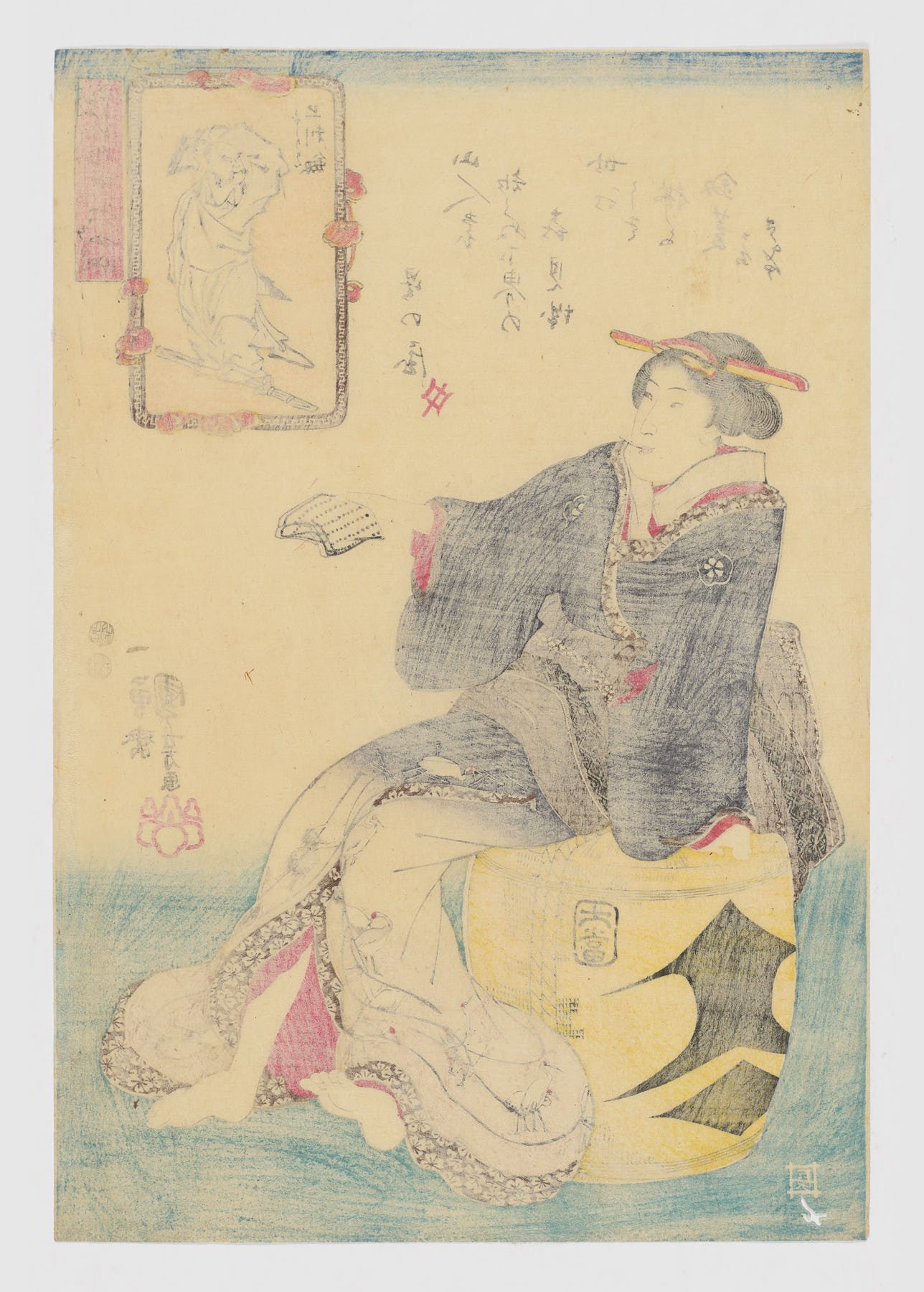 Adesugata Juroku Josen "Dieciséis Inmortales Femeninas de Elegante Figura" - Imagen 2