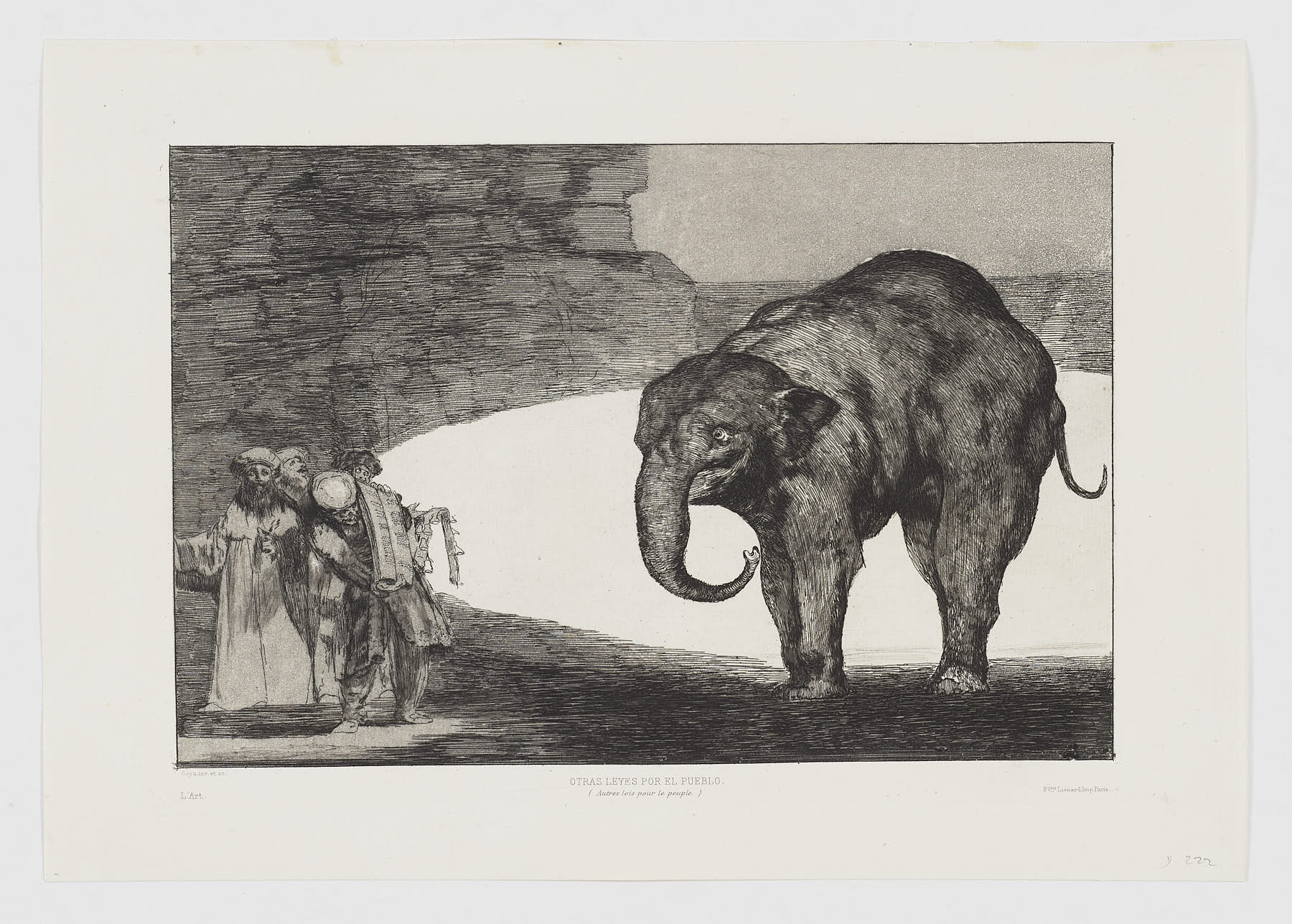 Otras leyes por el pueblo, Francisco de Goya