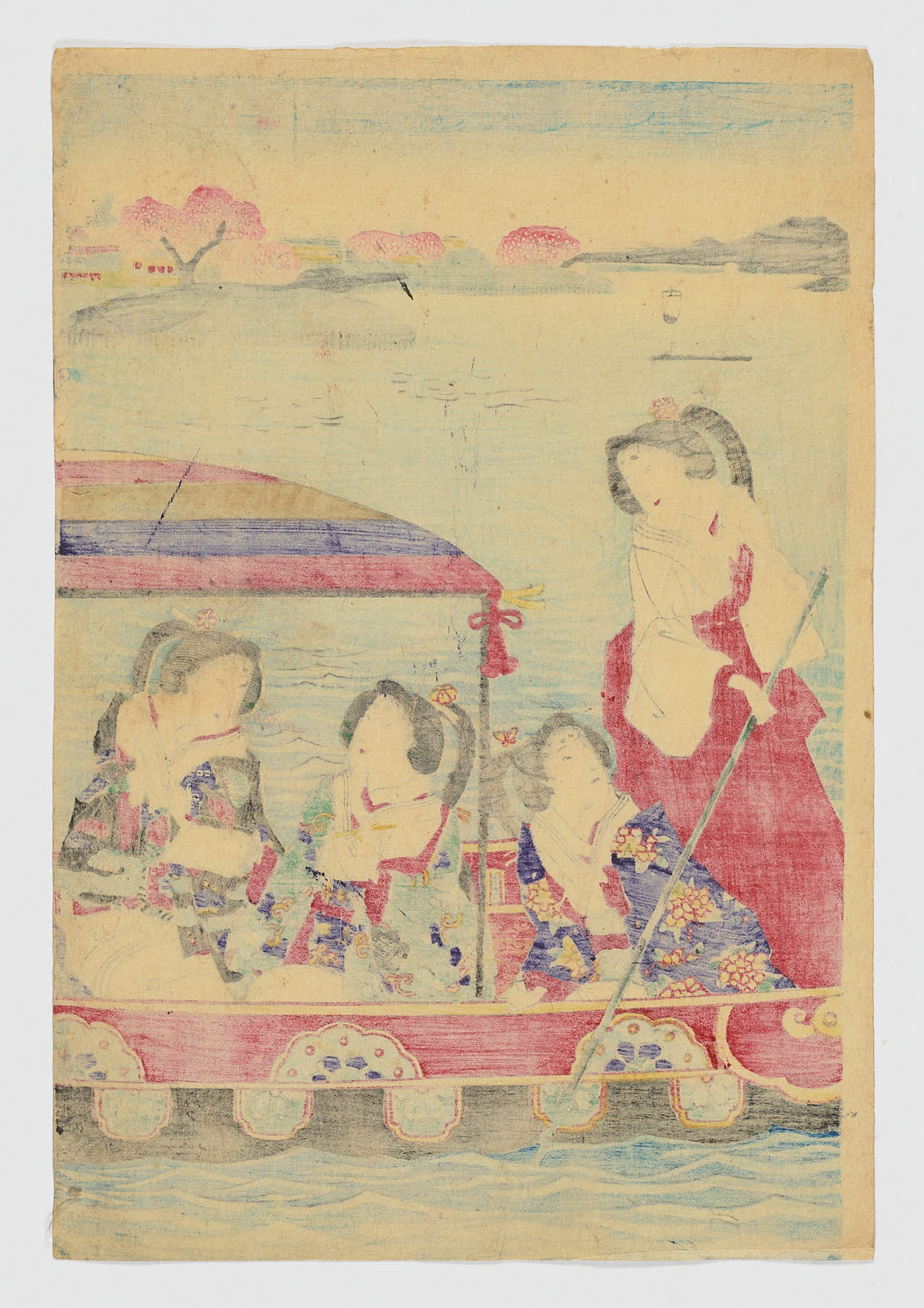 Sumidagawa Sakura Goyuken no Zu - Imagen 2