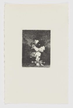 Tan bárbara la seguridad como el delito, Francisco de Goya