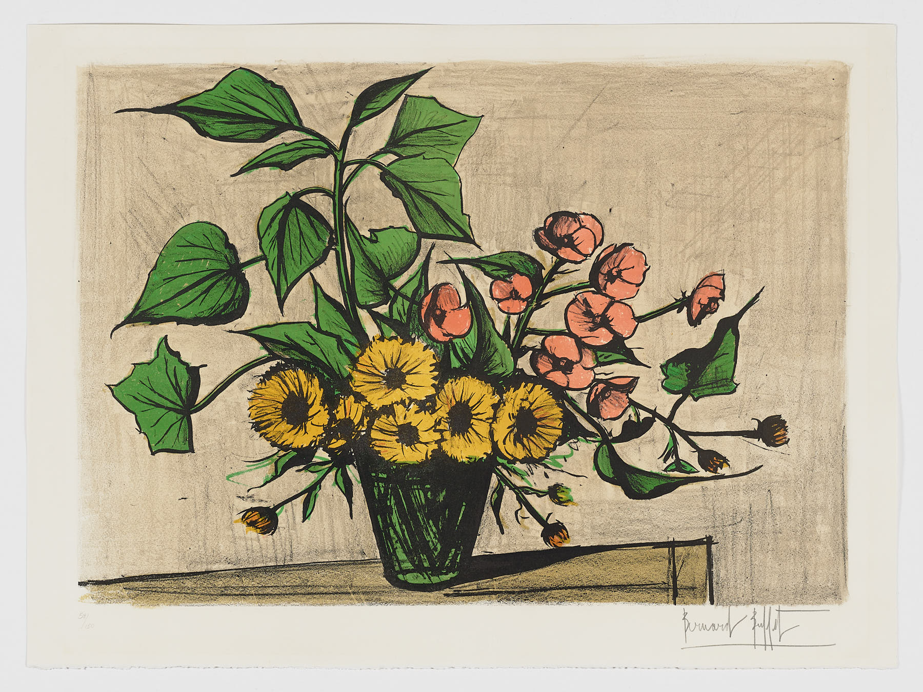 Bouquet de soucis, Bernard Buffet