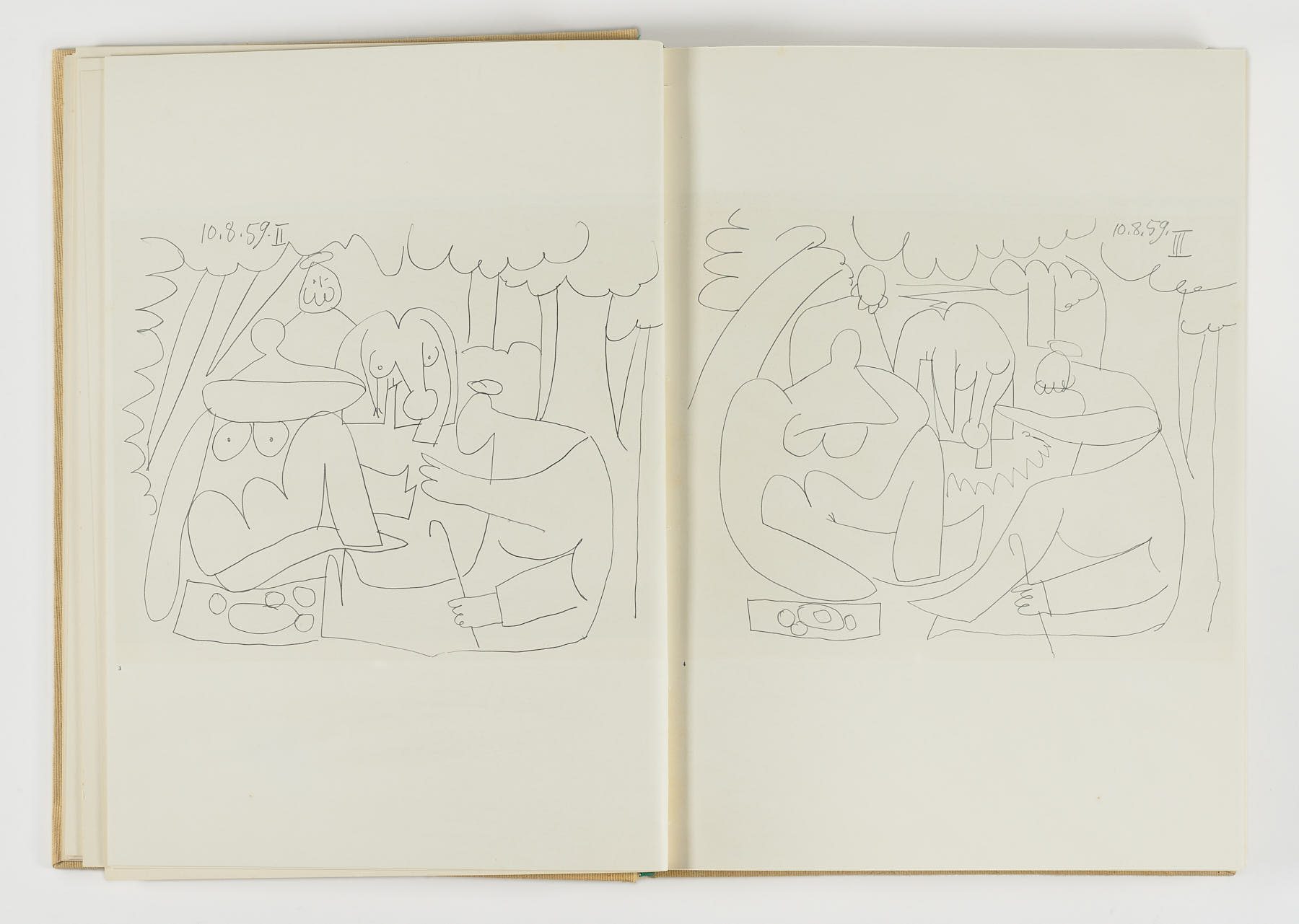 Les déjeuners, Pablo Picasso