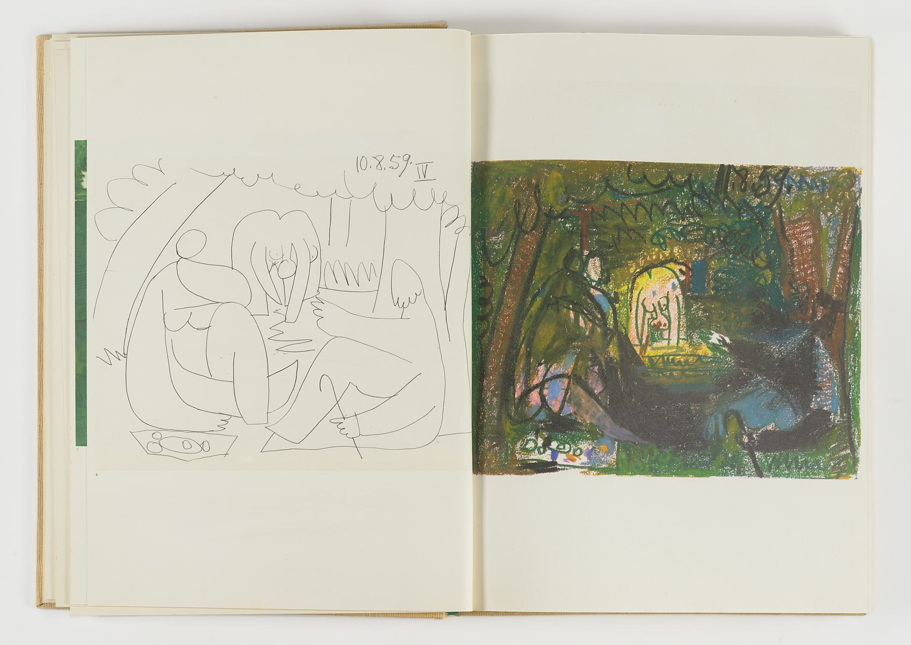 Les déjeuners, Pablo Picasso