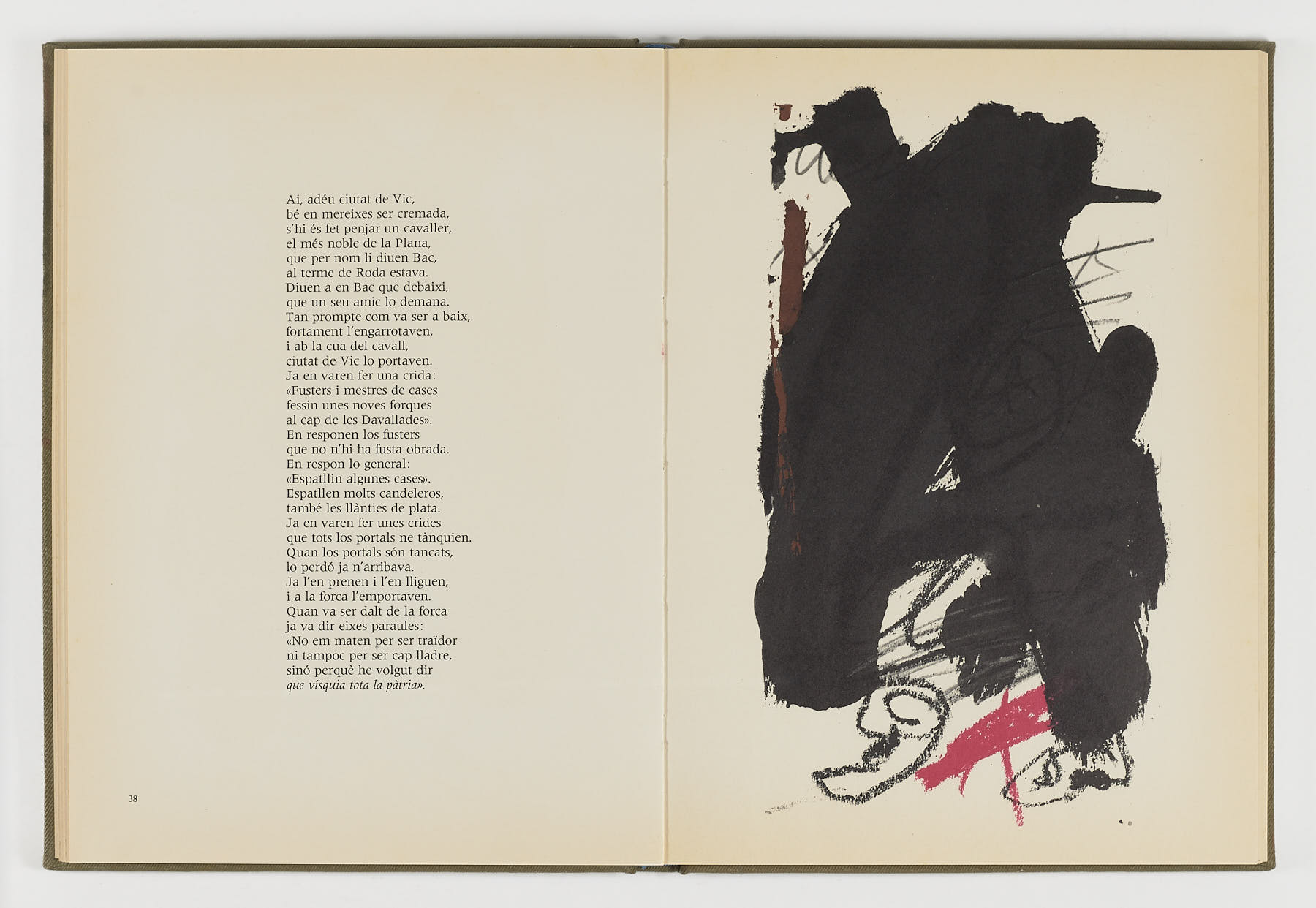 La Clau del Foc, Antoni Tàpies