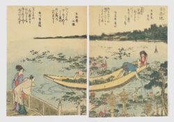 Toto meisho ichiran, Katsushika Hokusai