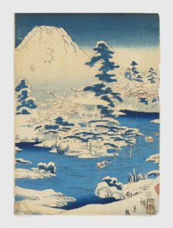 Teichū no yuki - Utagawa Hiroshige II
