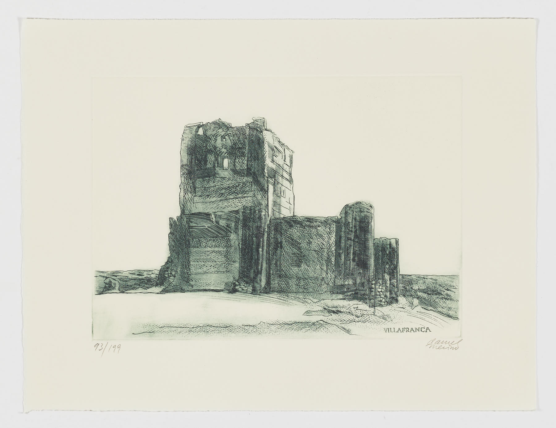 El castillo de Villafranca. Madrid, castillos y plazas fuertes, Daniel Merino