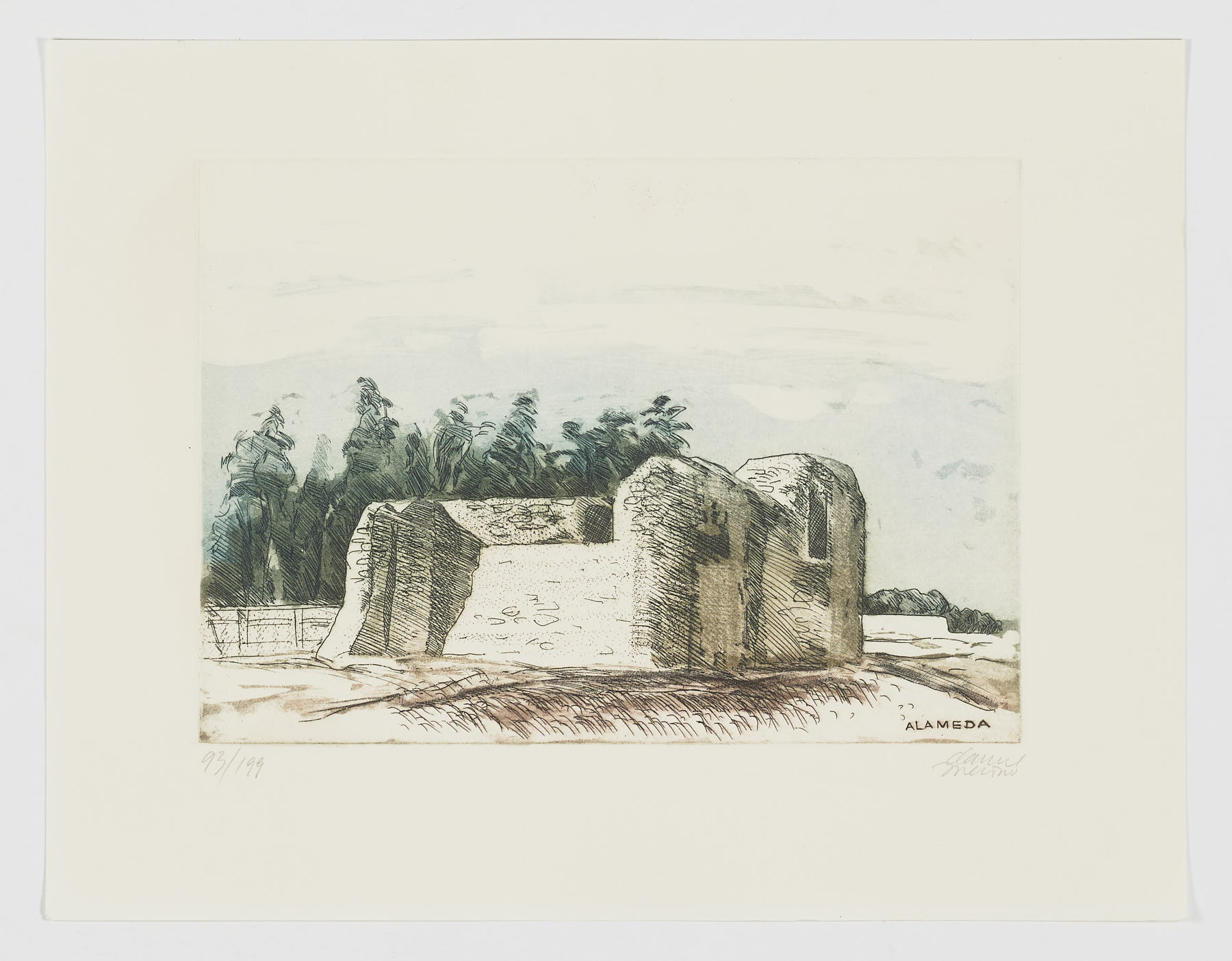 El castillo de Alameda, Daniel Merino
